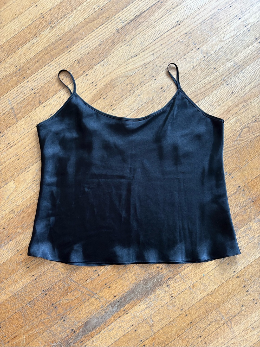 JONES NEW YORK Vintage 2000s Black Satin Camisole